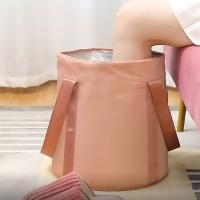 Pearl Cotton & Aluminum Film & EVA heat preservation & foldable Foot SPA Bucket durable & portable & thickening & anti-skidding Pouch Bag Solid PC