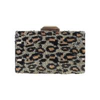 PU Leather & Zinc Alloy Box Bag Clutch Bag with chain PC