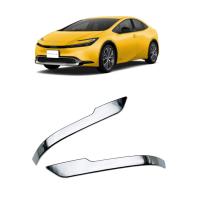 Toyota 23 Prius 60 series Rear View Mirror Sticker two piece  silver Sold By Set