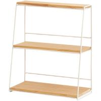 Pine & Iron triple layer Kitchen Shelf for storage PC