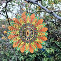 Acero inoxidable Ornamentos de Windbell, multicolor,  trozo