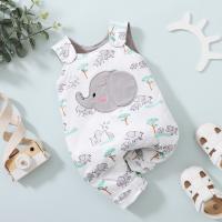 Polyester Baby Jumpsuit & breathable printed PC