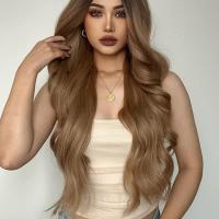 High Temperature Fiber Easy Matching Wig brown PC