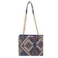 Canvas Shoulder Bag with chain PC