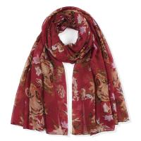 Voile Fabric Women Scarf can be use as shawl & breathable PC