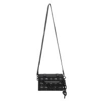 PU Leather Easy Matching Crossbody Bag with chain PC