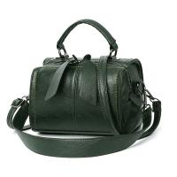 PU Leather Handbag durable & soft surface & attached with hanging strap Solid PC