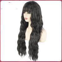 High Temperature Fiber Easy Matching Wig for women black PC