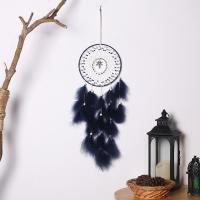 Feather & Iron Creative Dream Catcher Hanging Ornaments for home decoration black PC