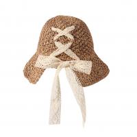 Paja & Cordón Pasarela sombrero de paja, Sólido, más colores para elegir,  trozo