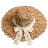 Paja Pasarela sombrero de paja,  Paja, Sólido, más colores para elegir, :u53efu8c03u8282,  trozo