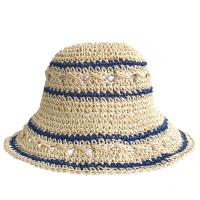 Straw Sun Protection Straw Hat perspire & sun protection & adjustable Solid PC