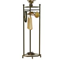 Iron Concise Clotheshorse for storage & durable & hollow Solid PC