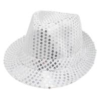 Felt & Sequin windproof Fedora Hat sun protection & thermal & unisex & breathable Solid PC