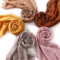 Polyester Frauen Schal, Solide, mehr Farben zur Auswahl,  Stück