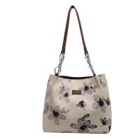 PU Leather Easy Matching Shoulder Bag large capacity floral PC