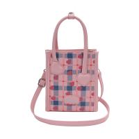 PU Leather Easy Matching Handbag attached with hanging strap heart pattern PC
