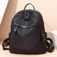 Oxford with hole for headphone & Easy Matching & Load Reduction Backpack Solid PC