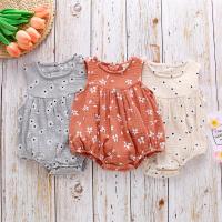 Cotton Baby Jumpsuit & breathable printed shivering PC