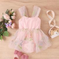 Cotton Baby Jumpsuit Cute embroidered shivering PC