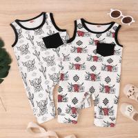 Cotton Baby Jumpsuit & breathable printed PC