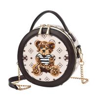 PU Leather Handbag durable & Cute & attached with hanging strap bears PC