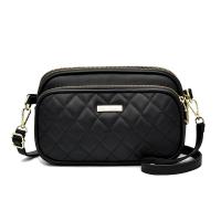 PU Leather Easy Matching Crossbody Bag Mini & attached with hanging strap Argyle PC