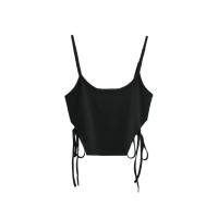 Polyester Slim Camisole patchwork Solid PC