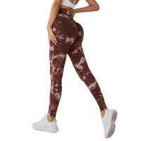Polyamide & Spandex Quick Dry Women Yoga Pants lift the hip Tie-dye PC