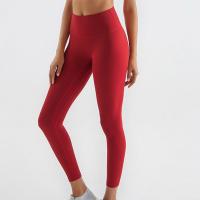 Polyamide & Spandex Women Yoga Pants lift the hip & sweat absorption Solid PC