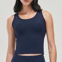 Polyamide & Spandex Quick Dry Tank Top & padded Solid PC