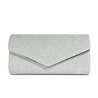 PU Leather & Polyester Envelope & Easy Matching Clutch Bag with chain PC