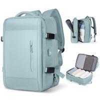 Oxford Multifunction Backpack large capacity & with USB interface Solid PC