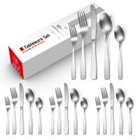 410 Stainless Steel Antirust Cutlery Set twenty piece Box