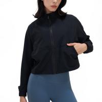 Polyamide & Spandex Quick Dry Women Sport Coat & sun protection Solid PC