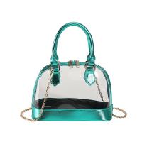 PVC & PU Leather Jelly Bag Handbag attached with hanging strap PC