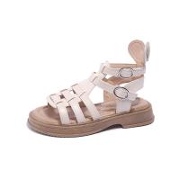 Microfiber PU Synthetic Leather & Rubber velcro Girl Sandals & breathable Pair