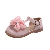 Rubber & Synthetic Leather velcro Girl Sandals & breathable Solid Pair
