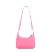 PVC Easy Matching Shoulder Bag soft surface Solid PC