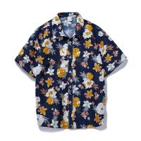 Polyester Mannen korte mouw Casual Shirt Afgedrukt ander keuzepatroon meer kleuren naar keuze stuk