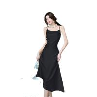 Polyester Slip Kleid, Patchwork, Solide, mehr Farben zur Auswahl,  Stück