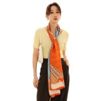 Polyester Easy Matching Women Scarf can be use as shawl & sun protection & breathable PC