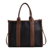 PU Leather Easy Matching Handbag large capacity & attached with hanging strap PC