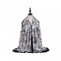 Mixed Fabric Women Scarf dustproof & can be use as shawl & thermal printed floral PC
