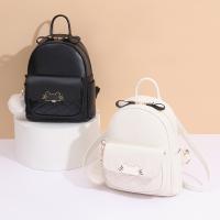PVC Backpack with hanging ornament & waterproof Solid PC