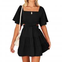 Polyester Waist-controlled One-piece Dress PC