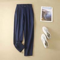 Línea Pantalones para Mujer, labor de retazos, Sólido, más colores para elegir,  trozo