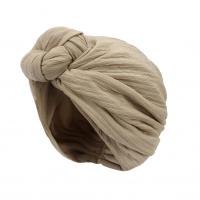 Knitted & Polyester Easy Matching Wrapped Head Hat sun protection & thermal & breathable Solid : PC