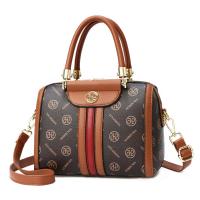 PU Leather Concise & Vintage Handbag attached with hanging strap PC