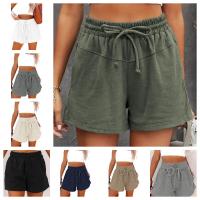 Polyester Plus Size Shorts Solid PC